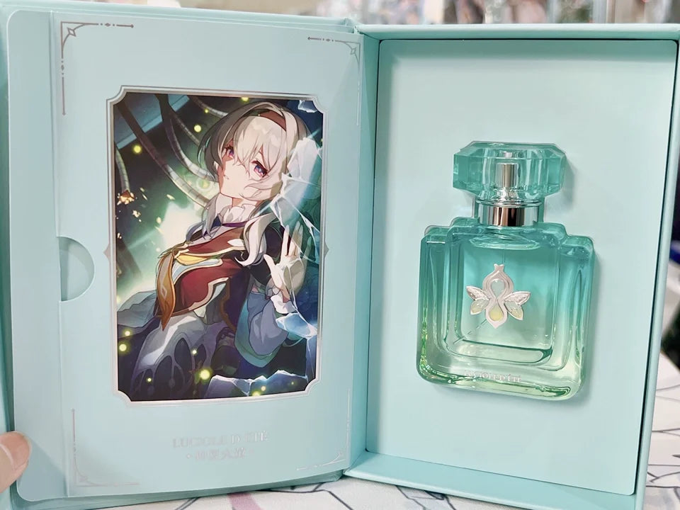 In stock Honkai: Star Rail Perfume with Collection Card Argenti Aventurine‌ Firefly Jingliu Cyrene Elysia miHoYo Official Goods