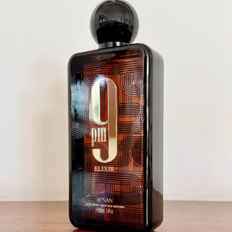 Perfumes Arabes AFNAN 9PM/9AM Perfume 100ml 9pm Perfume Man Lasting Perfumes and Colognes Luxury Fresh Woody Aromatic Fragrance