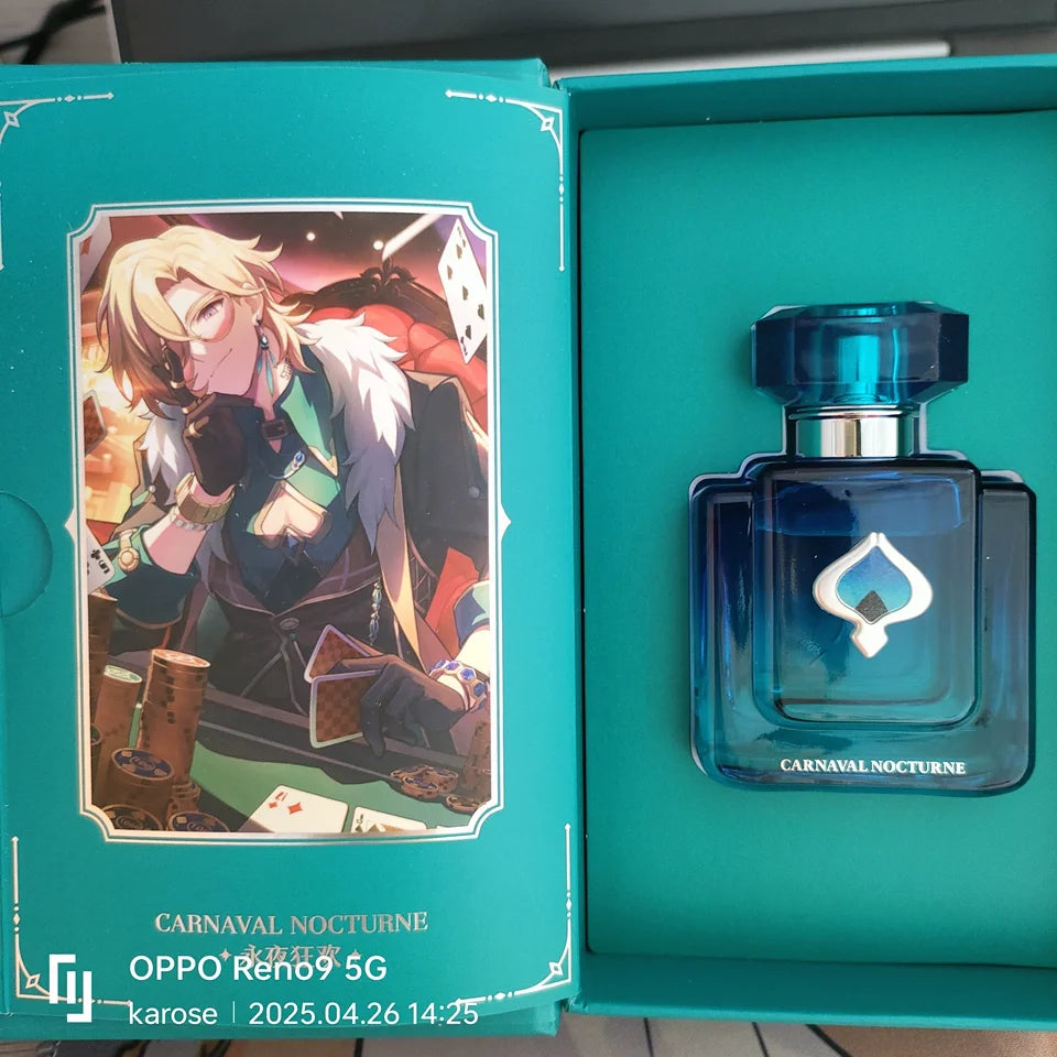 In stock Honkai: Star Rail Perfume with Collection Card Argenti Aventurine‌ Firefly Jingliu Cyrene Elysia miHoYo Official Goods